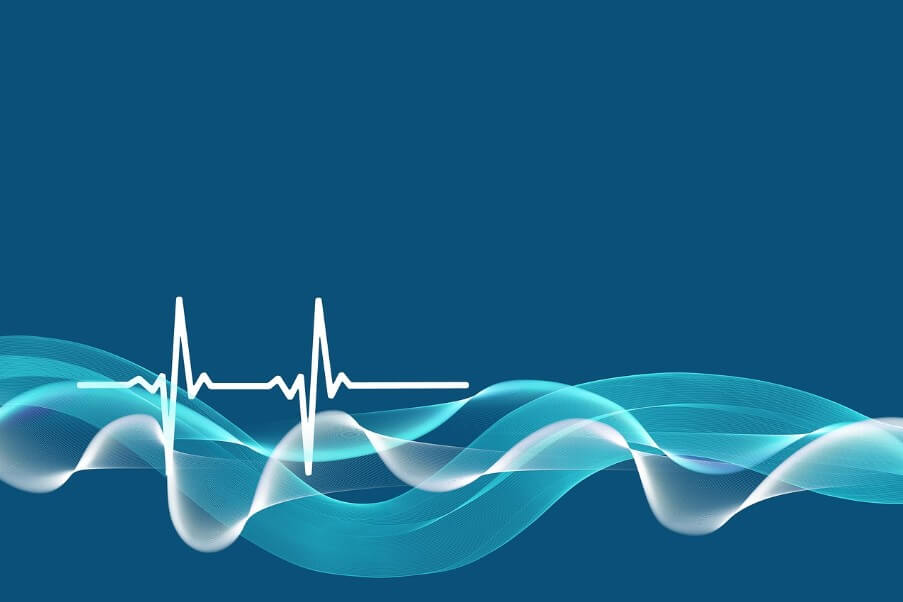 혈압 측정하는 모습