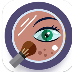 남이보는내얼굴, 거울어플, 거울모드 얼굴대칭