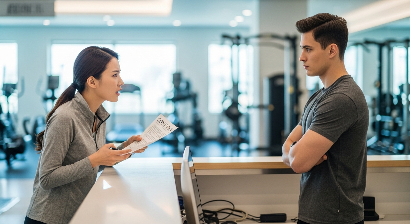 헬스장에서 벌어지는 억지 PT 권유 실태