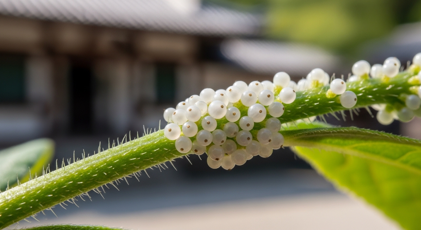 홍매화 우담바라