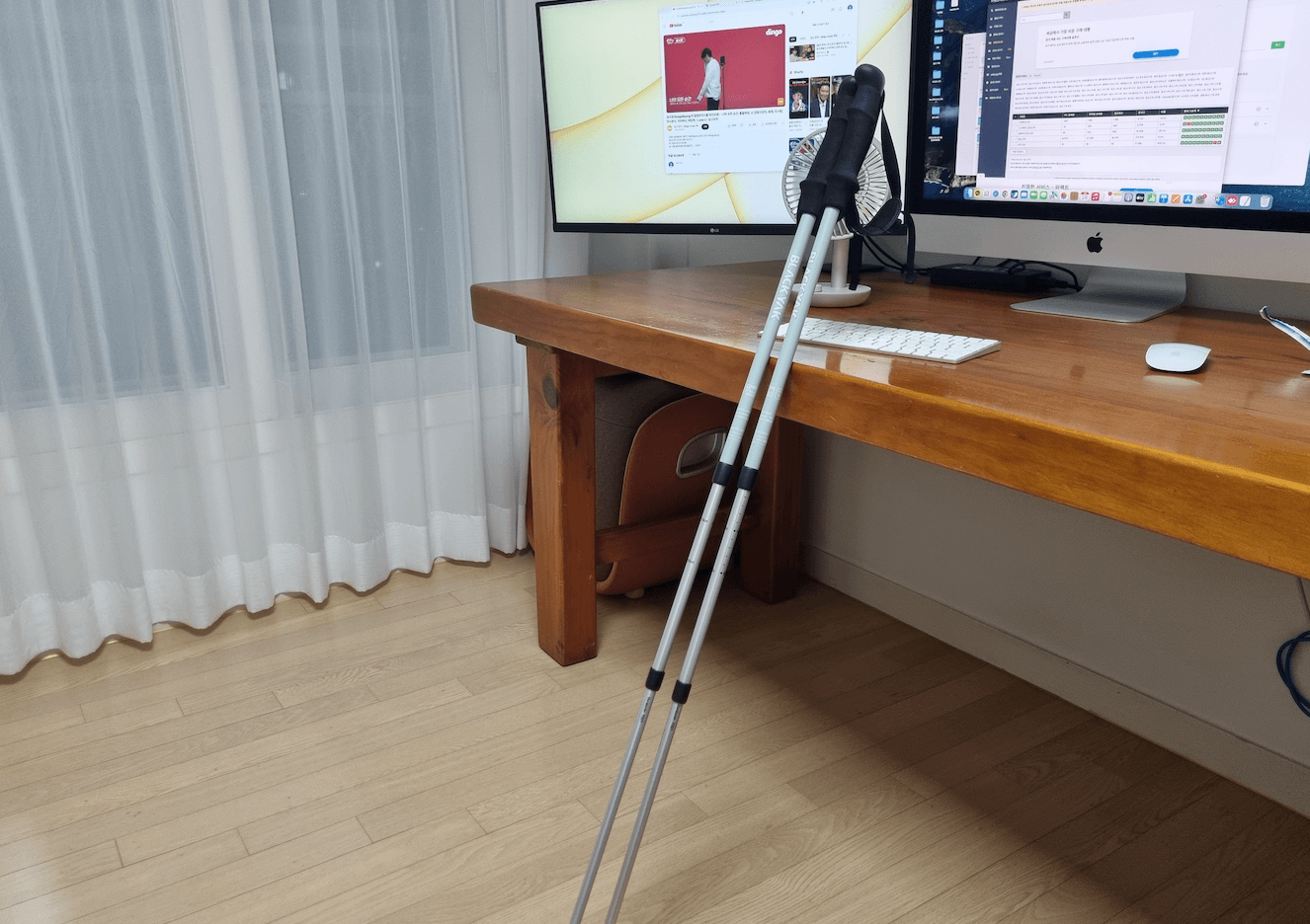 두랄루민 등산 스틱