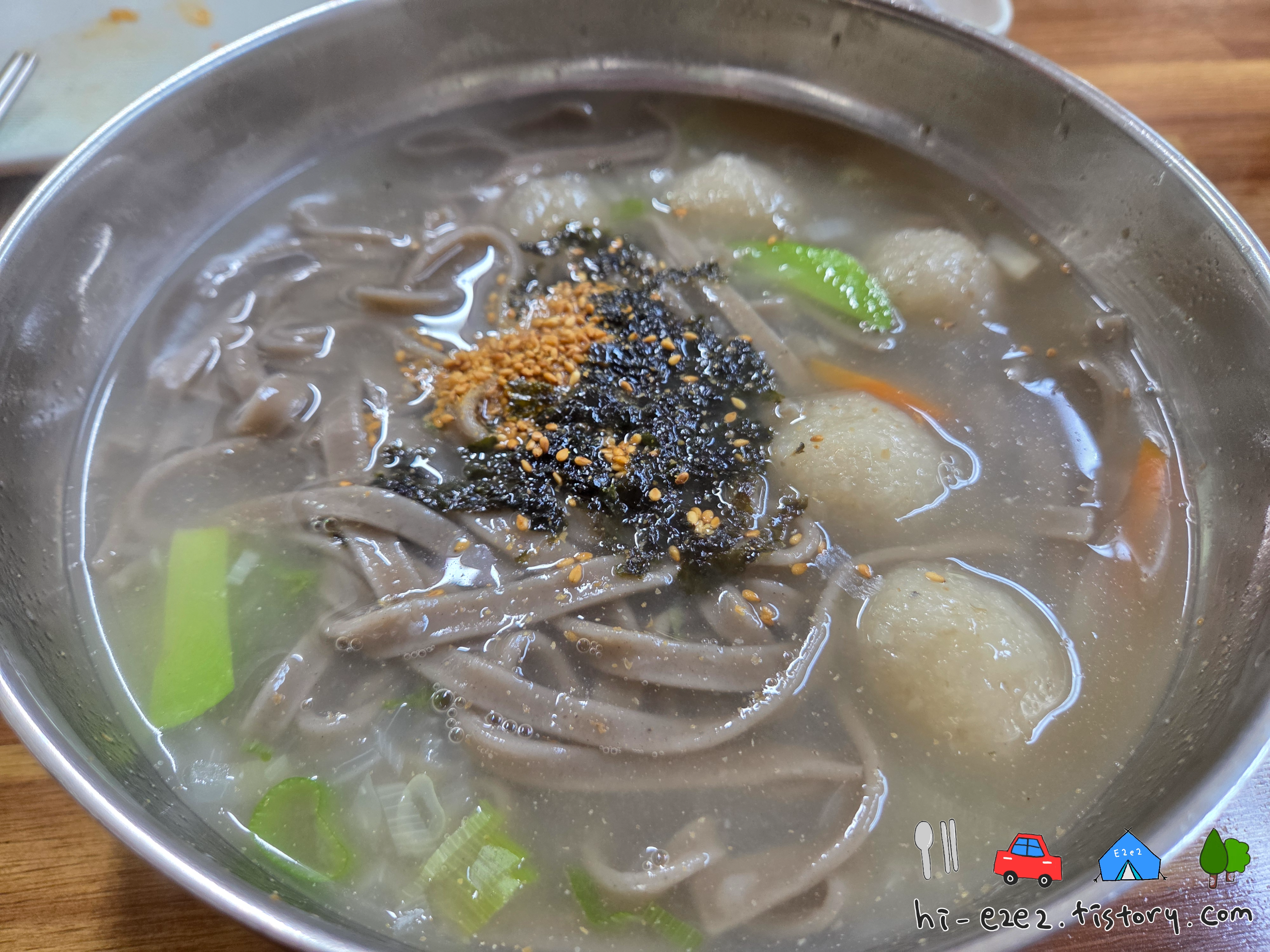 거제 관광 추천 옹심이메밀칼국수 옹심이칼국수