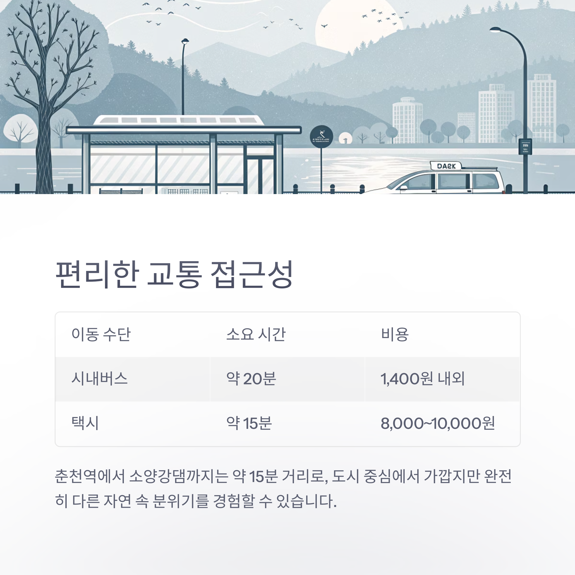 여름 감성을 머금은 고요한 호수, 강원도 춘천 소양강댐