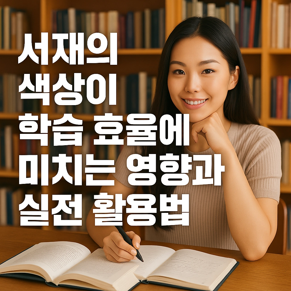 서재의 색상이 학습 효율에 미치는 영향과 실전 활용법