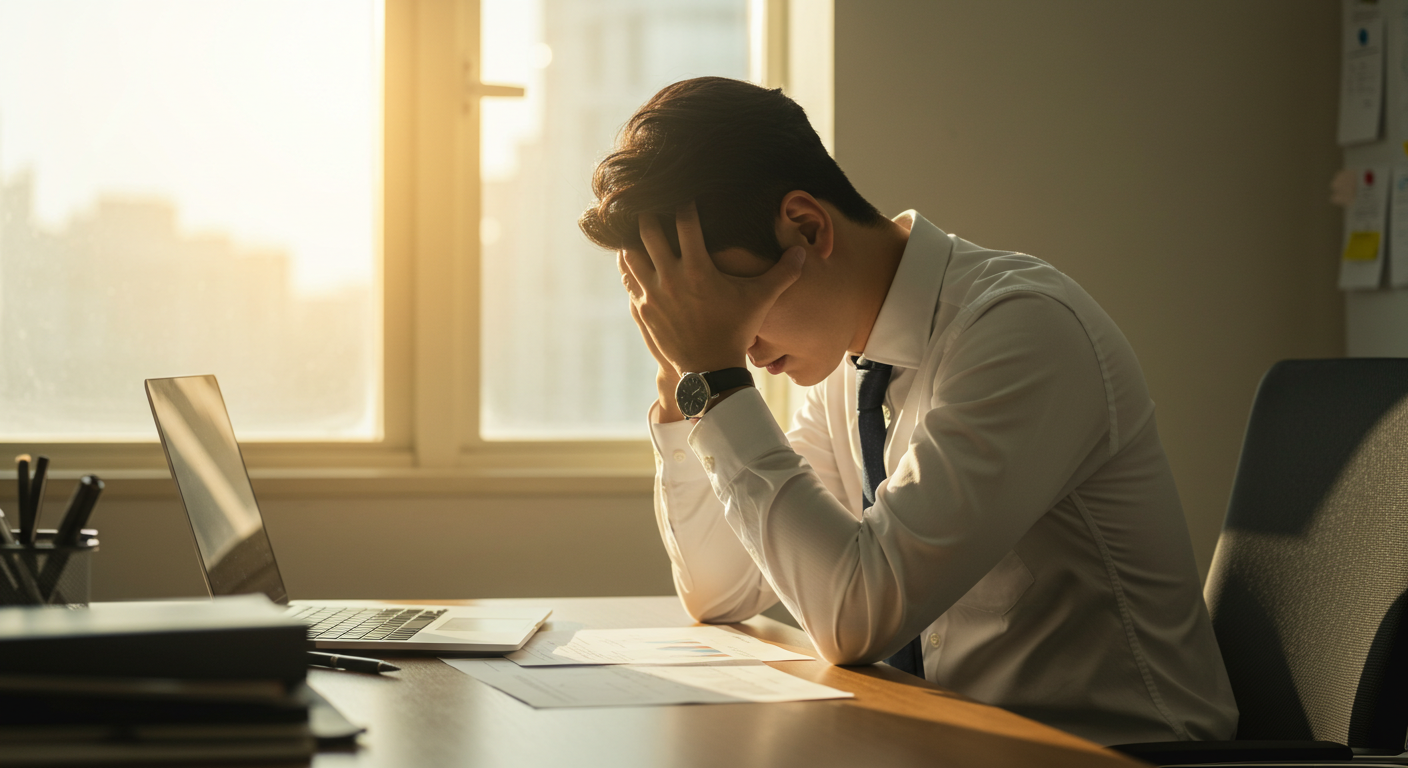 업무로 인한 스트레스