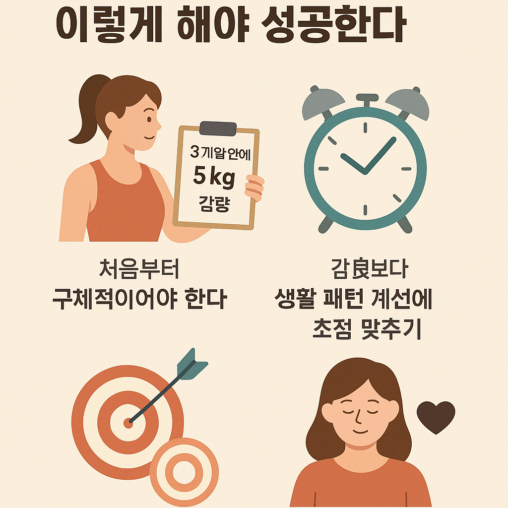 다이어트 목표 설정