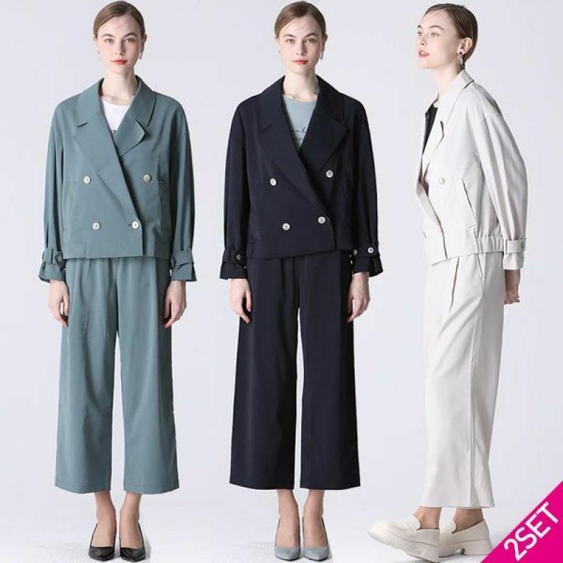 르오트 에센셜 스트레치 수트셋업 2종세트 자켓 팬츠 P337809161