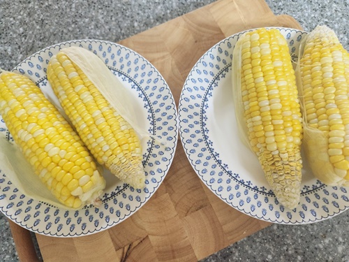 초당옥수수 전자레인지 찌는법 보관법 냉동 초당옥수수 먹는법