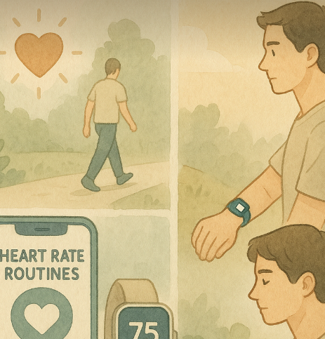 심박수, 스마트 워치 활용한 루틴 설계, 앱과 도구 비교