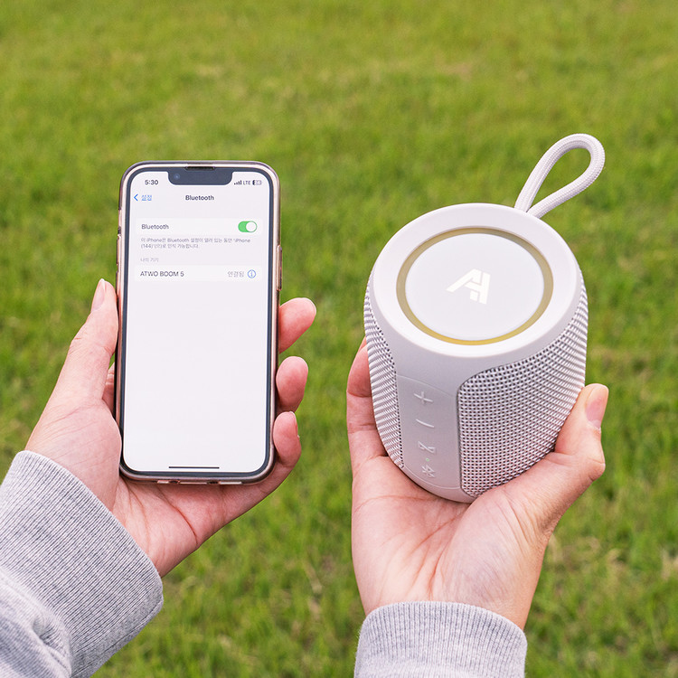 A2 Boom5 캠핑 휴대용 IPX7 스피커 LED TWS