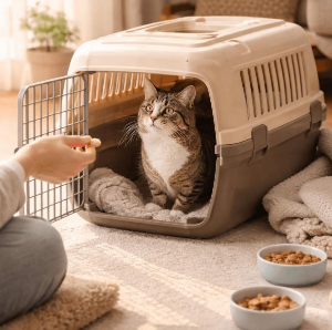 고양이 이동장 적응시키는 방법과 동물병원 이동 준비 가이드