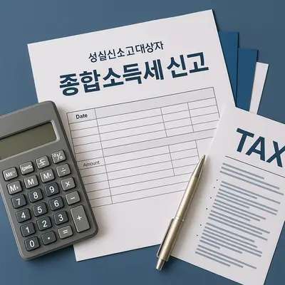 성실신고대상자 기준 종합소득세 신고: 세액공제 수수료 혜택 받는 방법