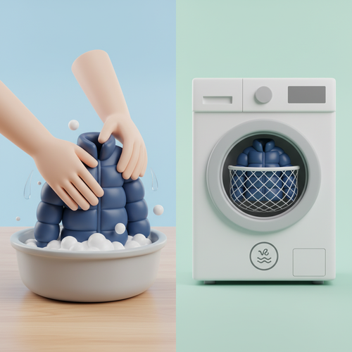 손세탁 vs 세탁기, 내 패딩에 맞는 세탁법은?