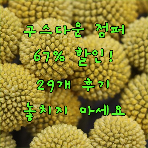 29명의 구매평이 증명하는 플라스틱