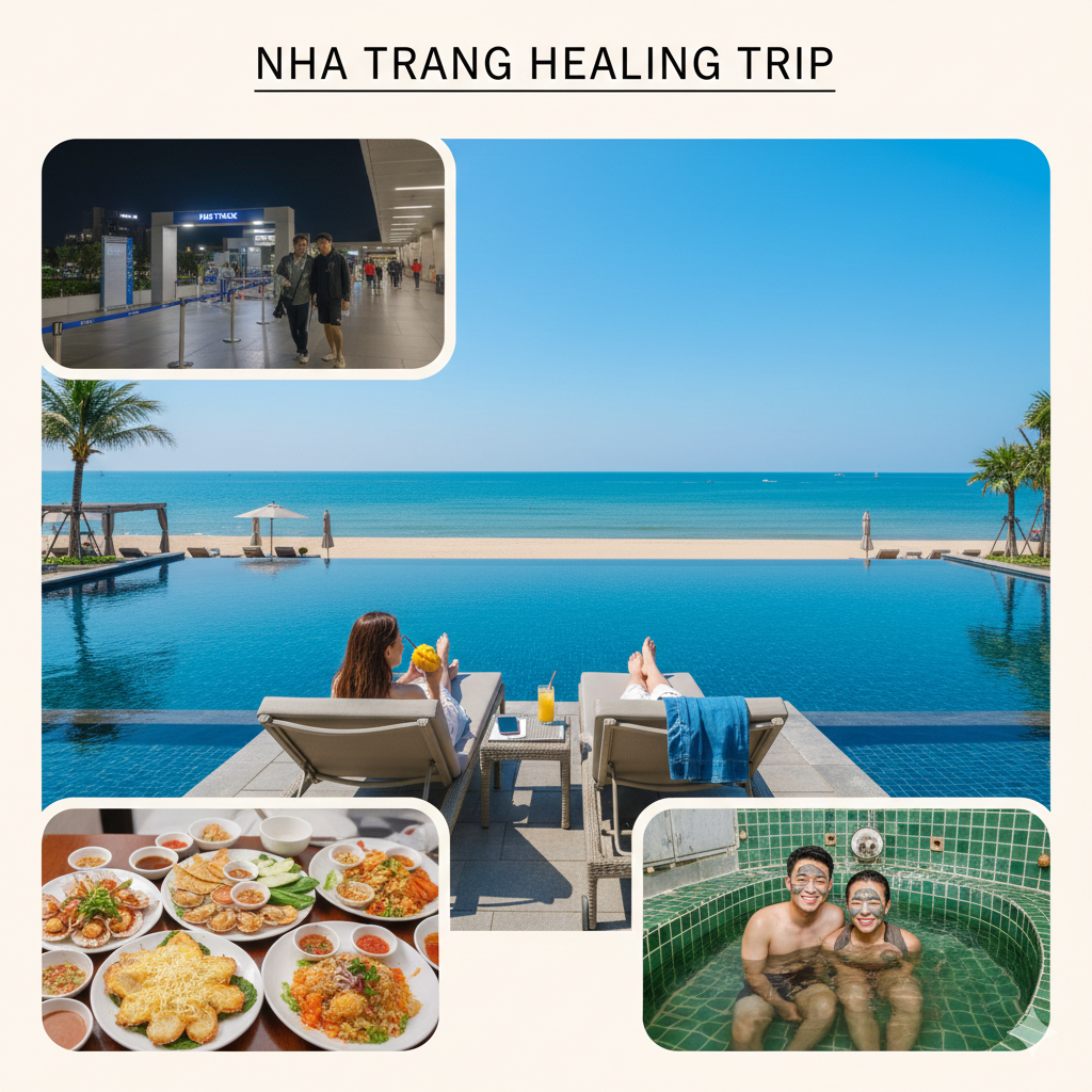 나트랑 힐링 여행 패스트트랙,웨스틴 깜란,머드스파