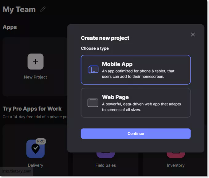 glied 모바일 앱 개발