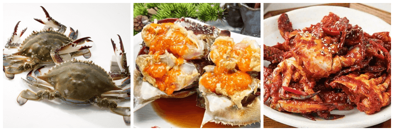 꽃게, 간장게장, 양념게장 사진