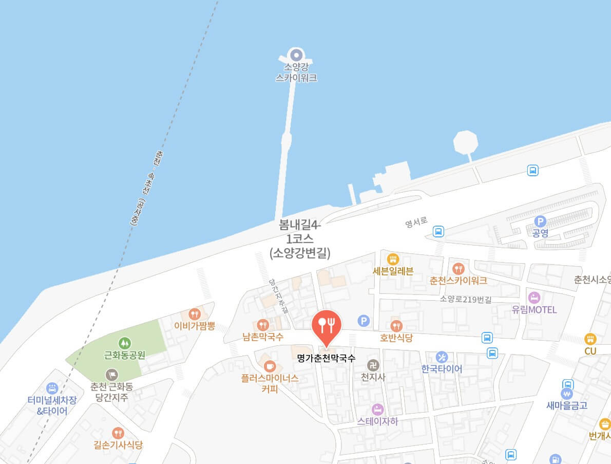 메바우명가춘천막구수-지도