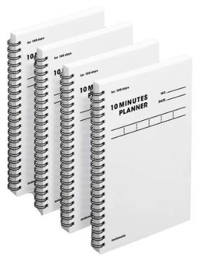 모트모트 텐미닛 플래너 100DAYS 4p, 화이트