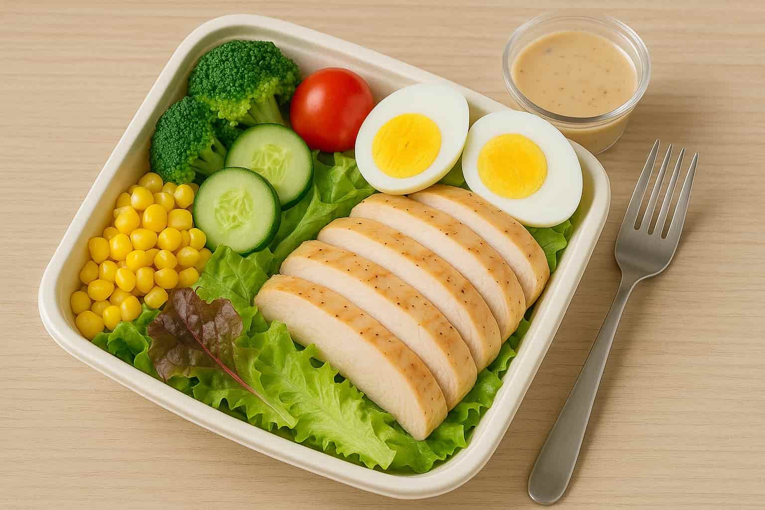 닭가슴살 샐러드 도시락 