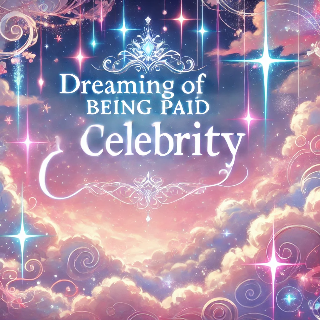 연예인한테 돈 받는 꿈