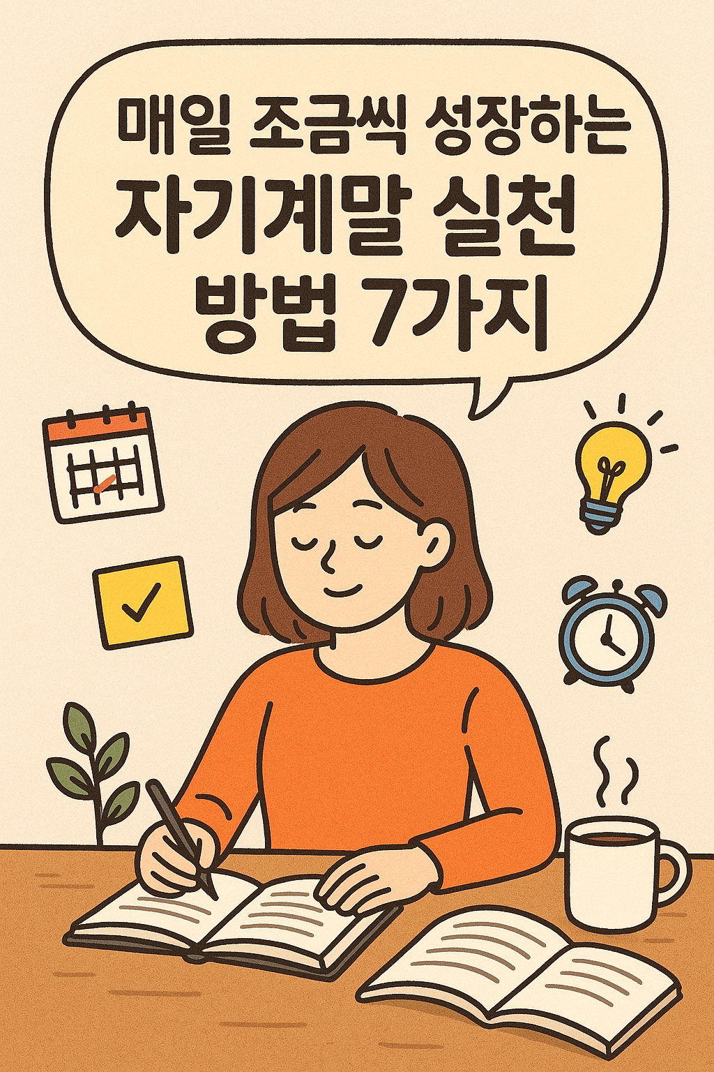 매일 조금씩 성장하는 나만의 자기계발 실천 방법 7가지