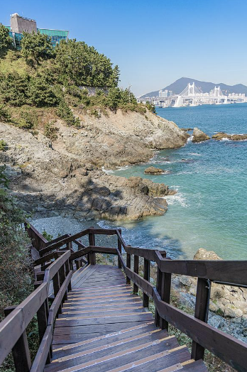 부산 이기대 해안산책로