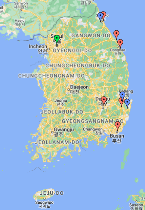 south-korea-map