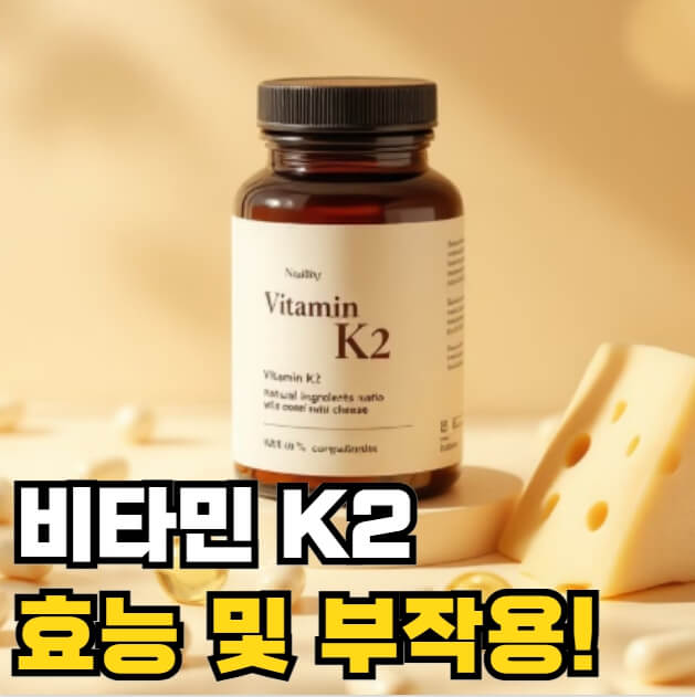 비타민 K2 효능 및 부작용