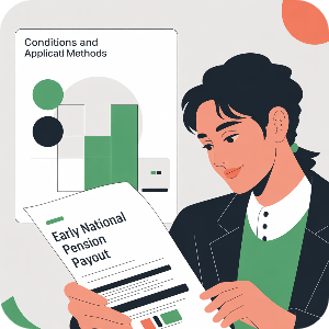 국민연금 조기수령액&amp;#44;조건&middot;감액기준표&middot;신청방법 알아보기 이미지