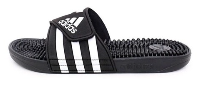 아디다스 아디사지 남녀공용 지압 벨크로 쿠션 슬리퍼