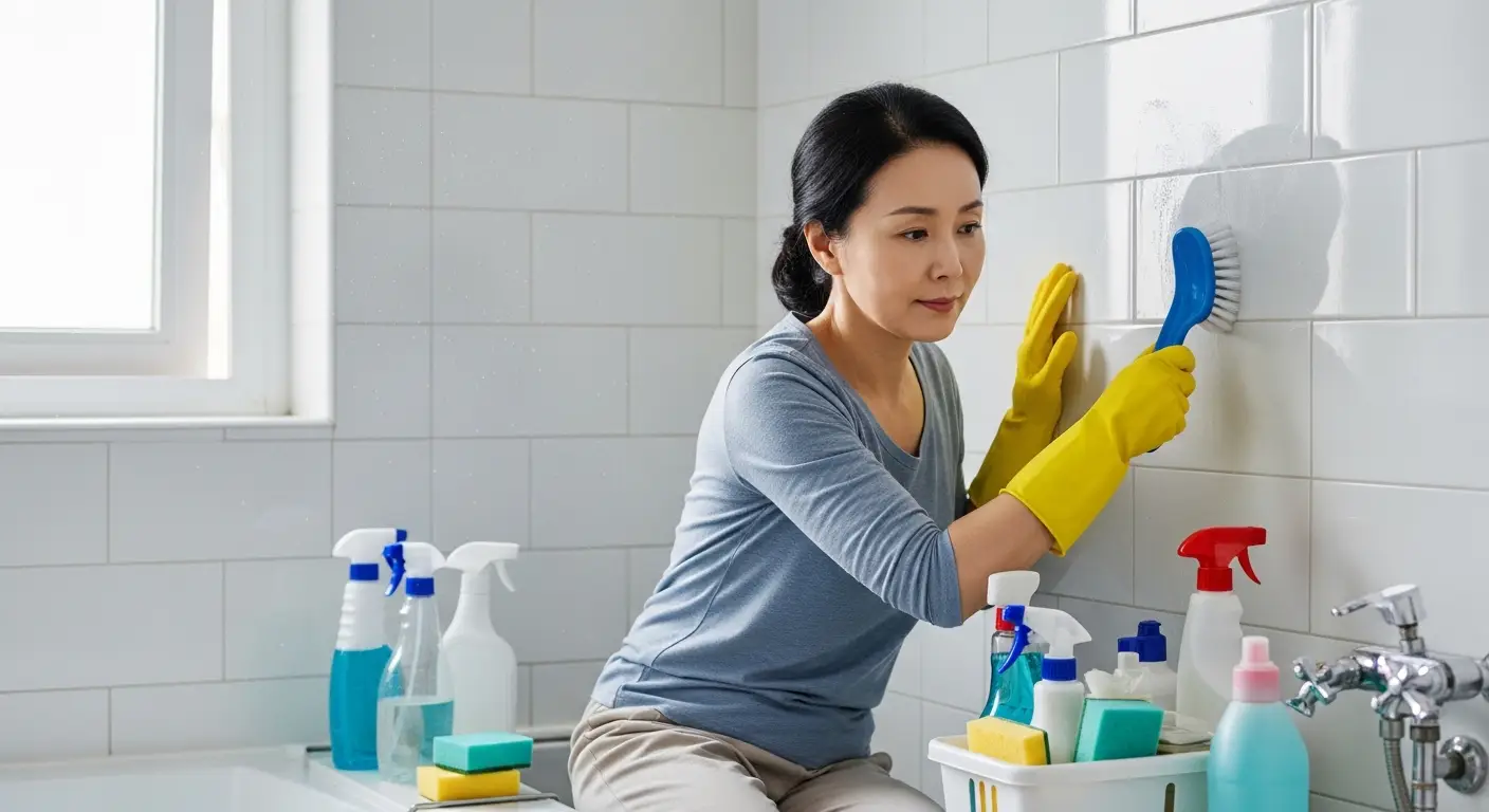 알레르기 비염 곰팡이 원인 욕실 청소 습도 관리