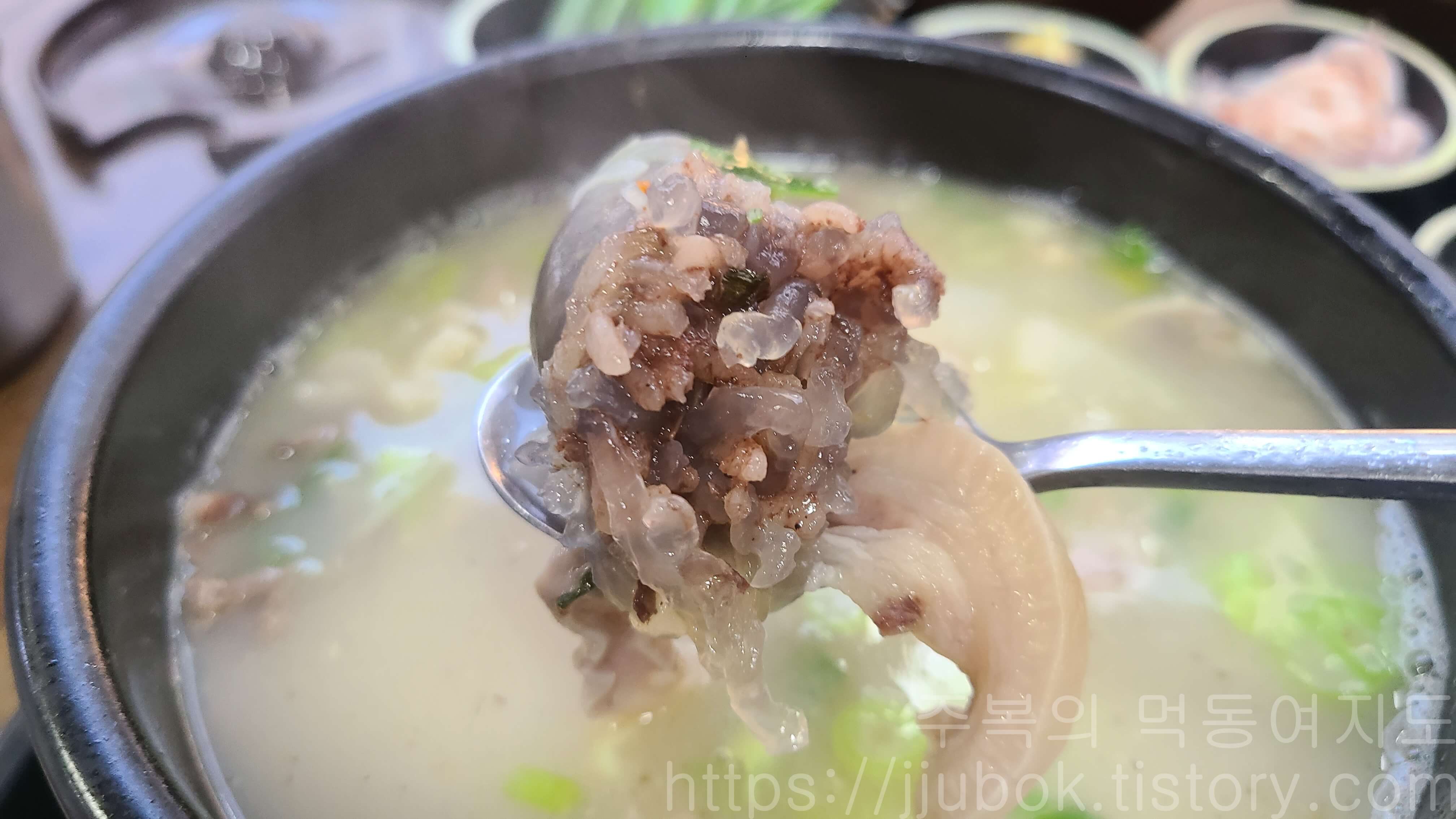 신포순대-사골-순대국-순대-맛