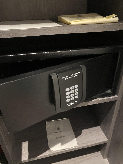 대전 오노마 호텔 금고