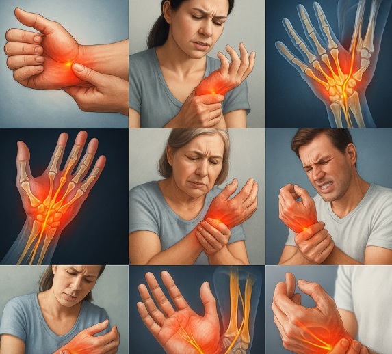 손목터널증후군에 관련된 사진