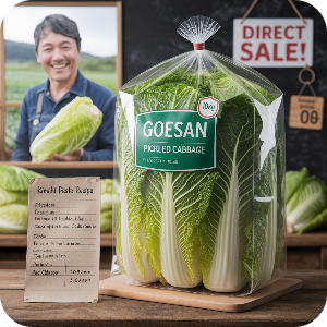 괴산 절임배추 10kg 몇 포기? 양념 레시피&middot;비율 이미지 