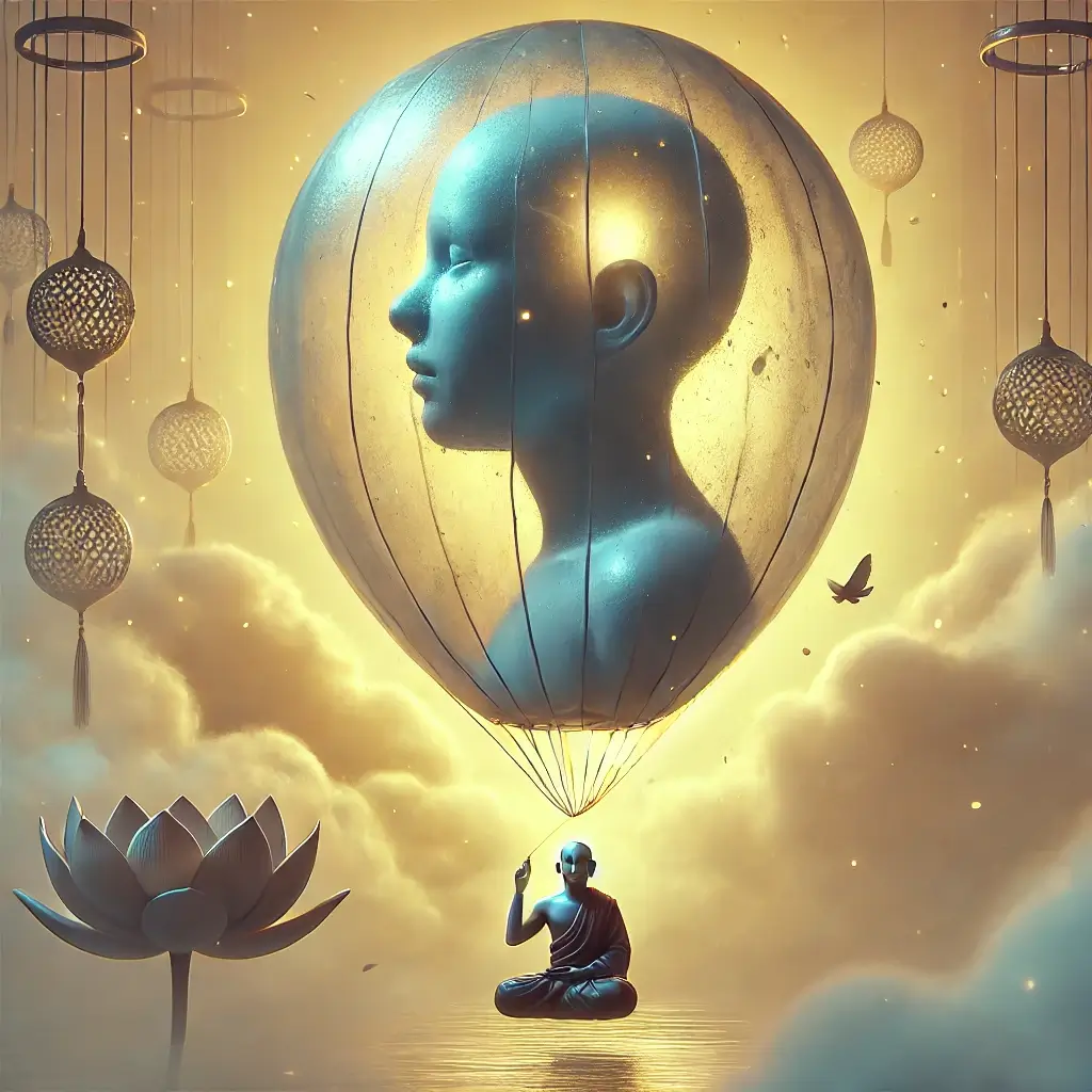 풍선처럼 부풀려 만든 자아