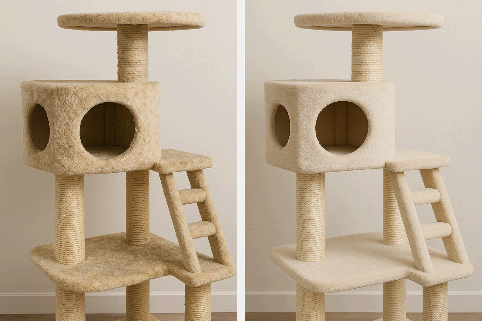 실내 캣타워, 강아지 계단 등 반려동물 용품 청소법