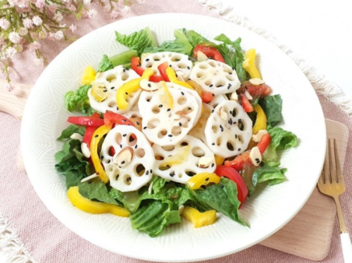 연근 샐러드 사진