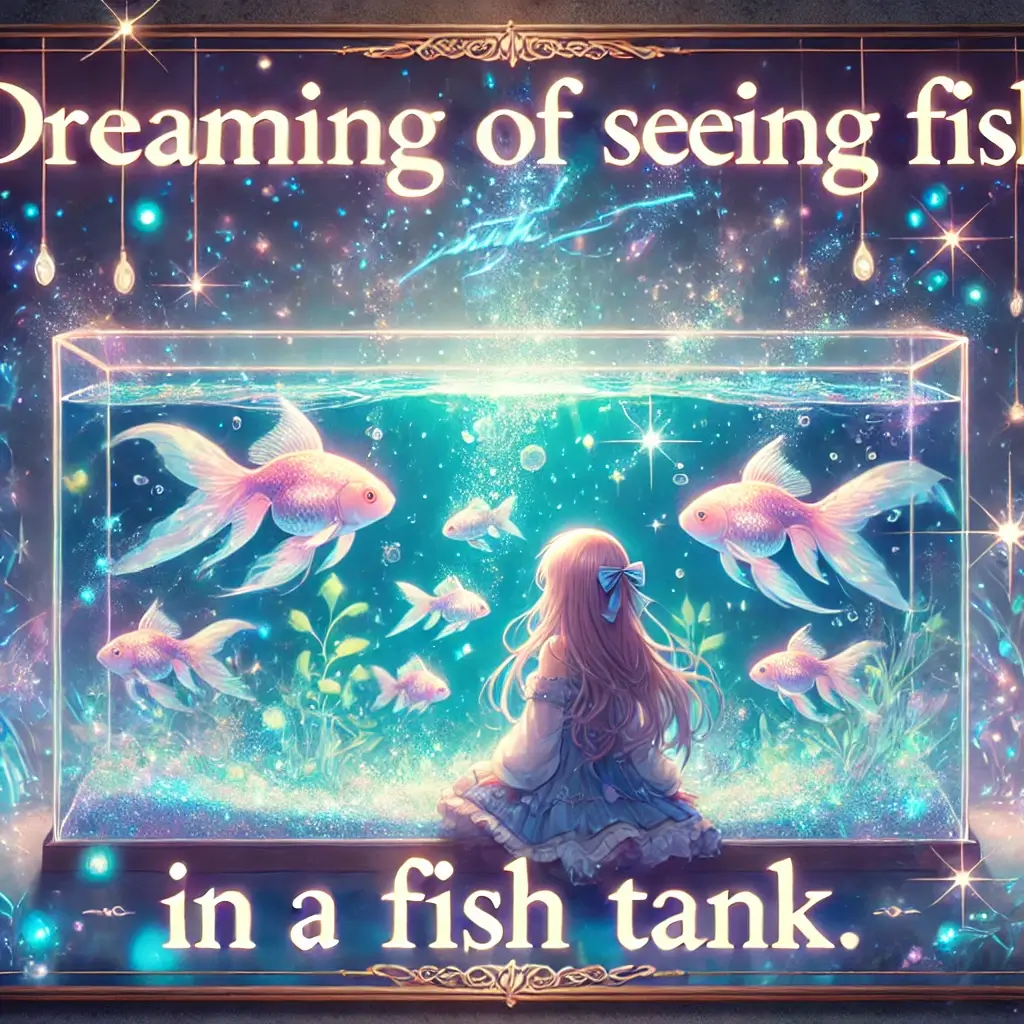 어항 물고기 꿈