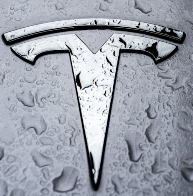 테슬라 로고 사진