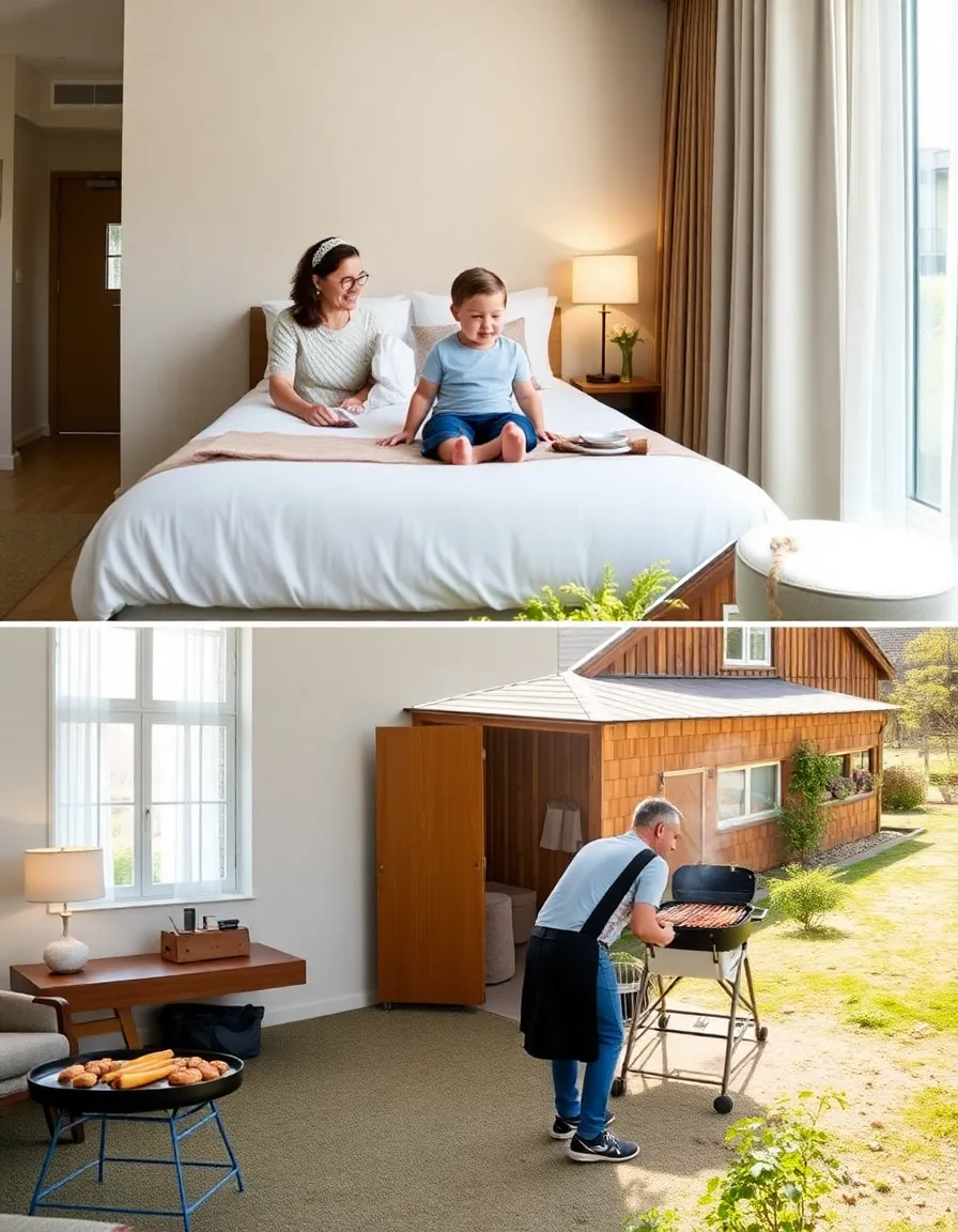 호텔vs펜션 아들과 함께 머물기 좋은숙소