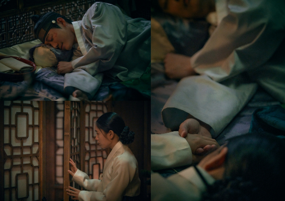&#39;연인&#39; 남궁민과 안은진의 세상 가장 애틋한 손잡기가 포착됐다.

[사진=MBC]