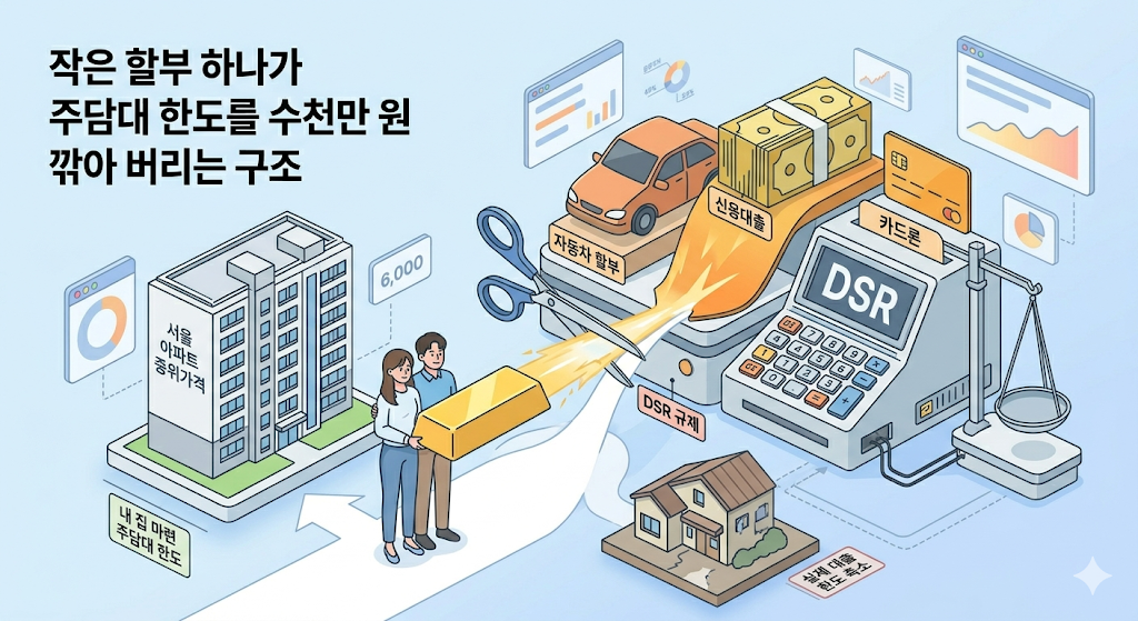 LTV, DTI, DSR 모르면 계약금 날린다, 대출 한도를 결정하는 세 가지 지표 완전 정리