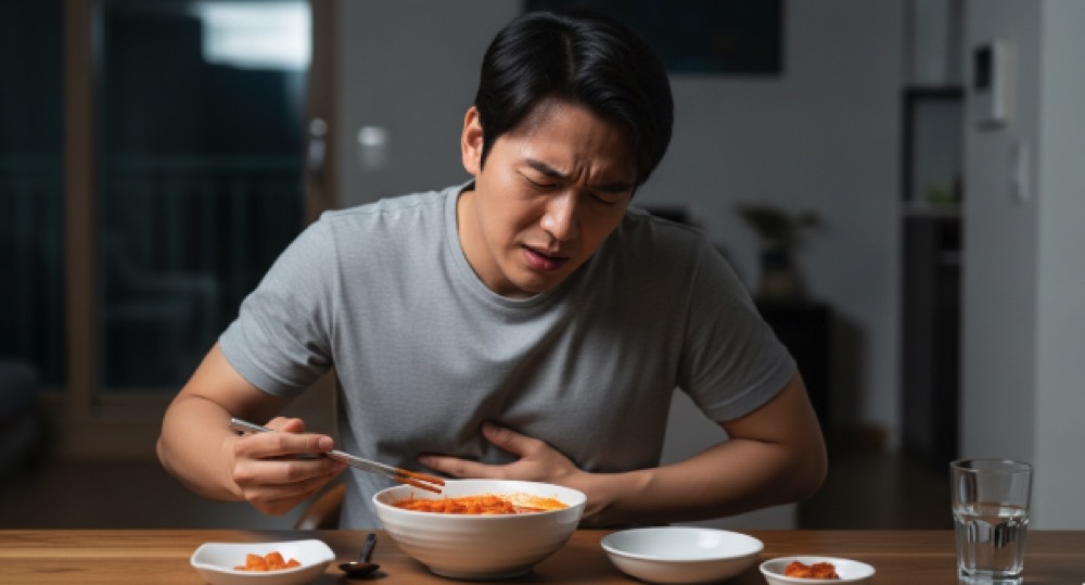 자극적인 음식으로 위염 원인