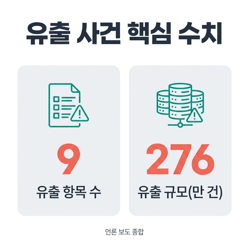 할리스 유출 항목 유출 사건 핵심 수치