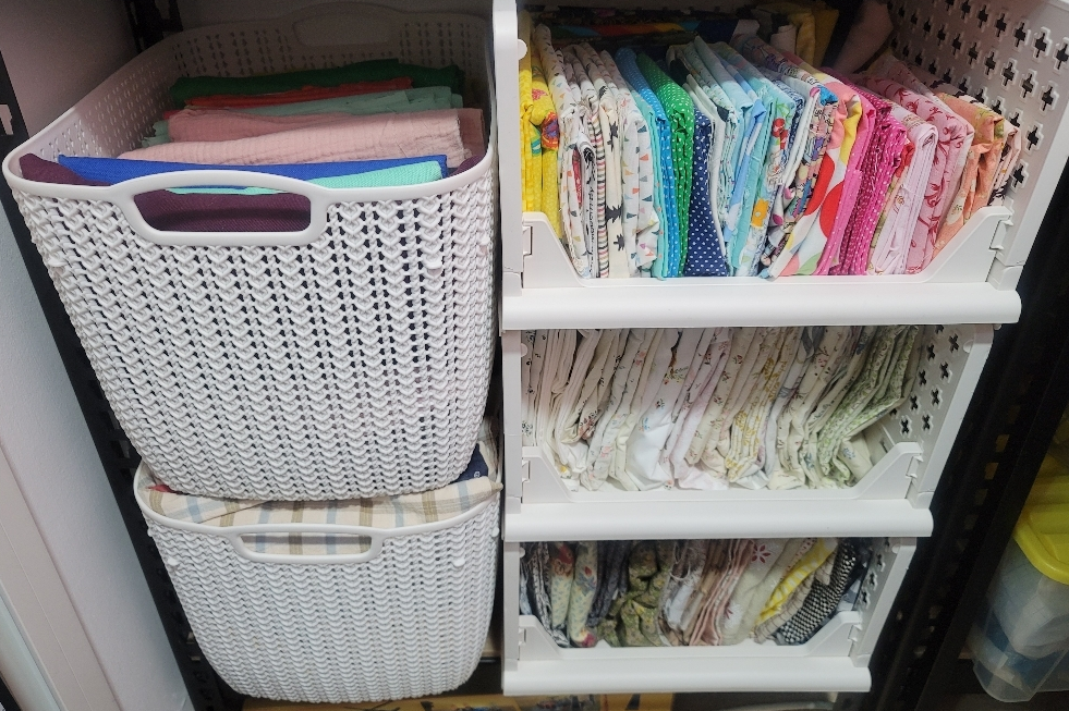 미니폴딩바스켓-옷가지-수납