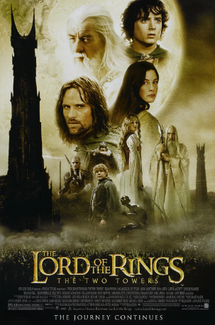 반지의제왕 두개의탑 포스터