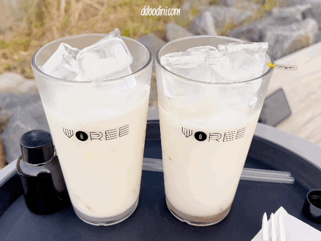 백수해안도로 보리