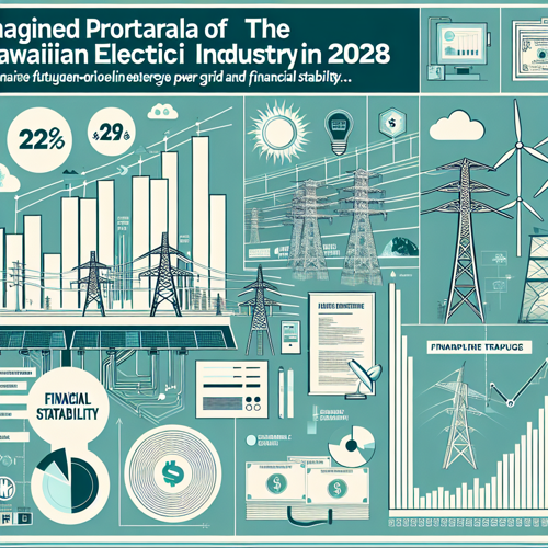 alt="하와이 전기 산업(Hawaiian Electric) 2028 전망: 재정 안정화와 성장 가능성 분석을 보여주는 요약 차트"
